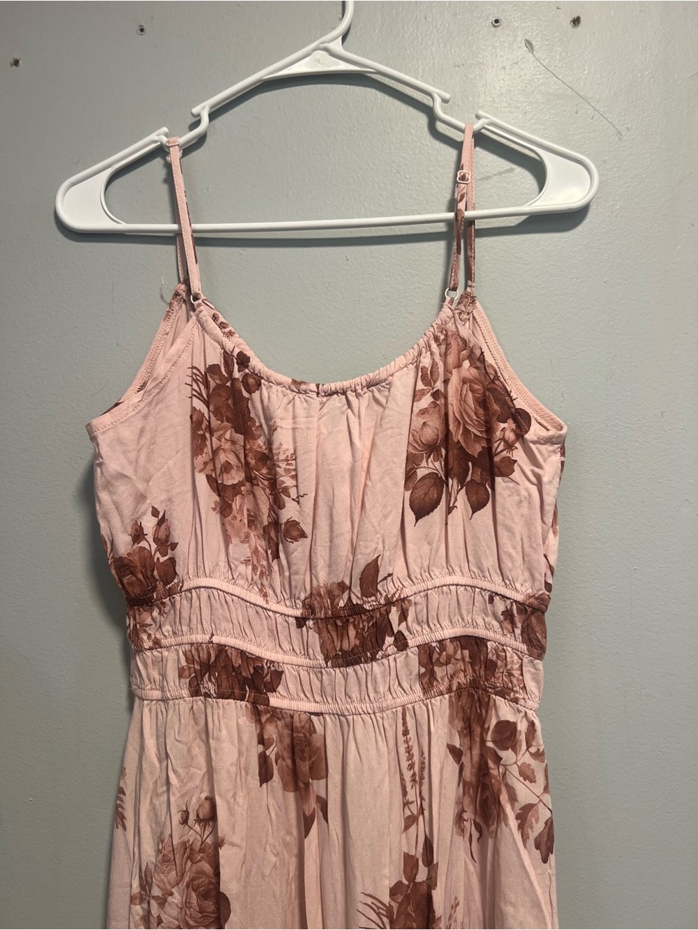 Streetwear Society Pink Floral High-Low Maxi Dress - Picture 7 of 11